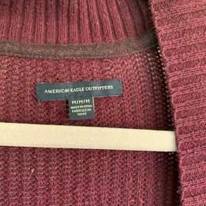 Women’s long cardigan; size M